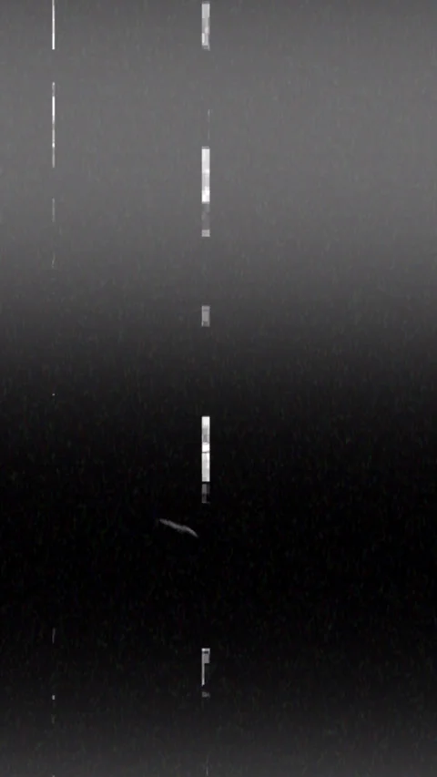 Retro scratches elevate nostalgic feel of a dark grainy plane image. Stock Footage 329145730