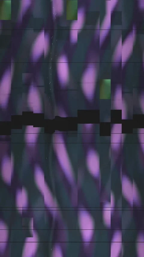 Retro Screen Distortion Vertical Loop Stock Footage 331083837