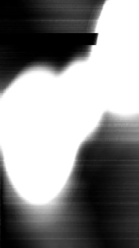 Retro Screen Distortion Vertical Loop Stock Footage 331083955