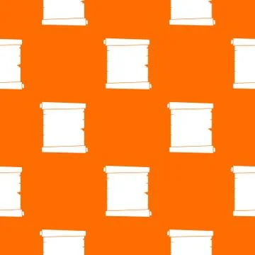 Retro scroll paper pattern seamless Stock Illustration