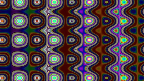 Retro seamless groovy wave pattern background texture for modern design pro.. Stock Footage 337162801
