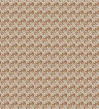 Retro seamless pattern antique style acanthus. Stock Illustration