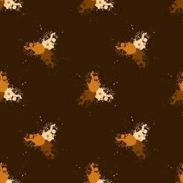 Retro seamless pattern background. Vector EPS 10 스톡 일러스트