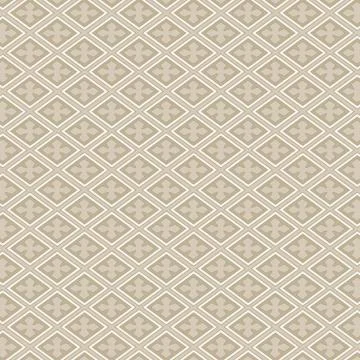 Retro seamless pattern.  beige wallpaper abstract. vector background. Stock Illustration