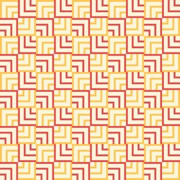Retro seamless pattern. illustration Illustrazione stock