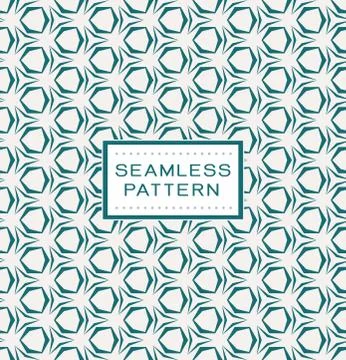 Retro seamless pattern with simple line geometric concept. Stock Illustration