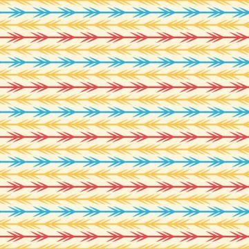Retro seamless pattern. Vector illustration Stock Illustration