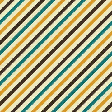 Retro seamless striped pattern Illustrazione stock