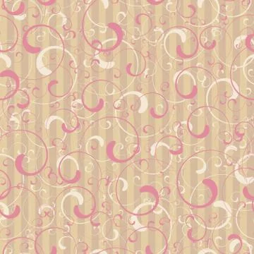 Retro seamless tile Illustrazione stock