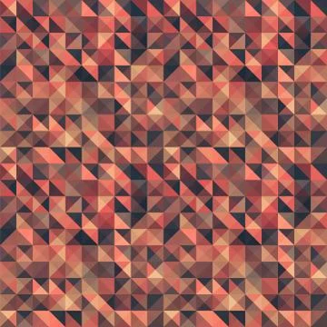 Retro seamless triangle abstract pattern. Stock Illustration