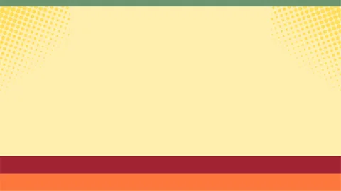 Retro Shapes Style Animation Background with Halftone Stock Footage 283667284