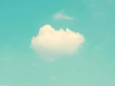 Retro sky and cloud Stock Photos