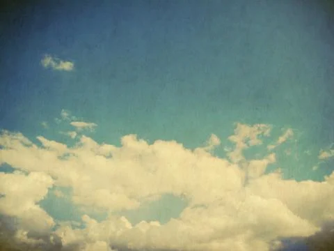 Retro Sky 스톡 일러스트