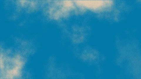 Retro sky pattern. Abstract halftone grunge texture background image. Halftone Stock Illustration