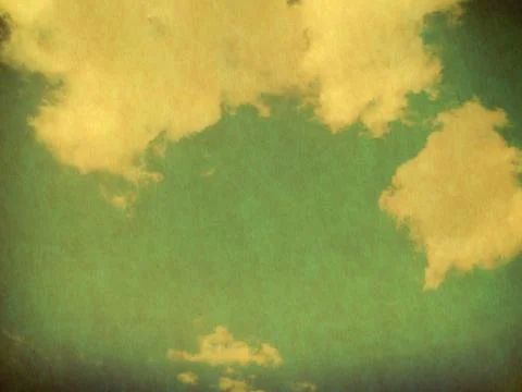 Retro Sky Foto stock