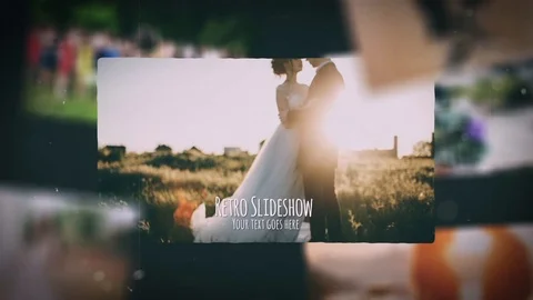 Retro Slideshow Stock After Effects