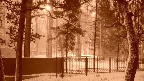 Retro Snow Stock Footage 83710006