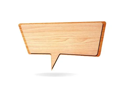 Retro speech bubbles from splat on white background Stock Photos