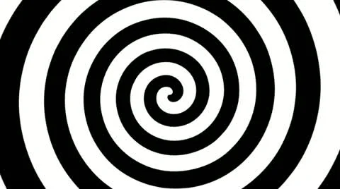Retro Spiral (25fps) Video stock 21754128