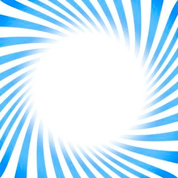 Retro square background with twisted strips Stock Illustration