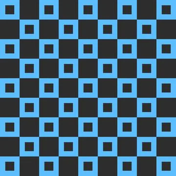 Retro square pattern featuring a seamless grid layout, perfect for background Illustrazione stock