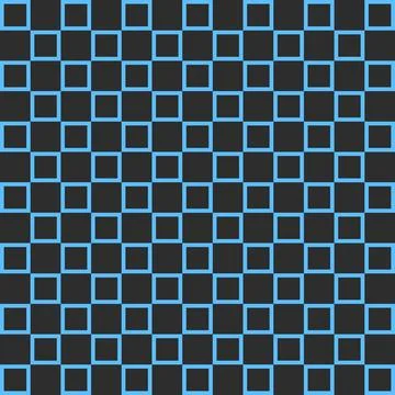 Retro square pattern featuring a seamless grid layout, perfect for background Stock Illustration