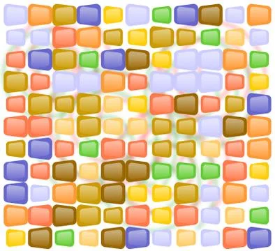 Retro Squares Background Stock Illustration