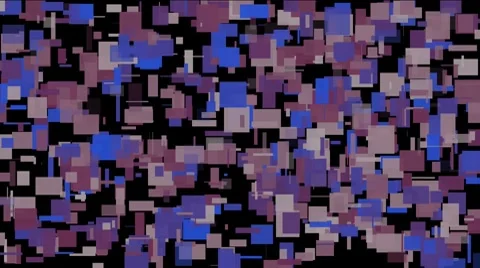 Retro squares Video stock 7749335