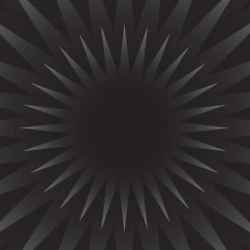 Retro Star Burst Stock Illustration