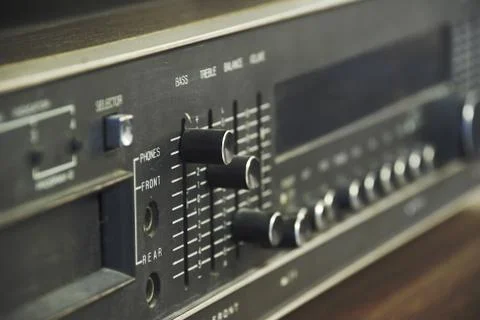 Retro Stereo Stock-Fotos