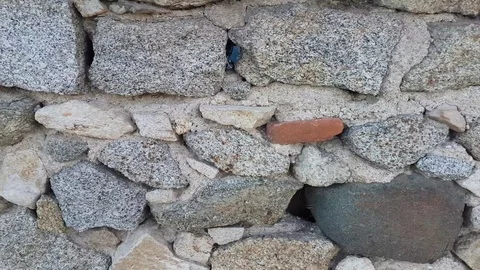 Retro stone wall (background) Vídeos de archivo 97206818