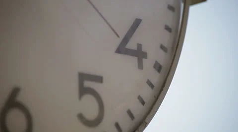 Retro street clocks Video stock 37740276