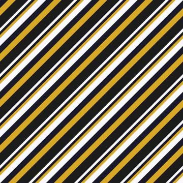 Retro stripe pattern with navy blue, white and orange diagonal parallel stripe Stock Illustration