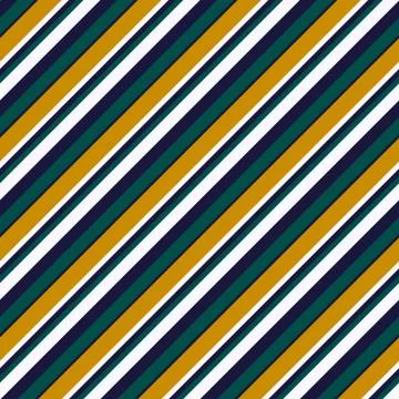 Retro stripe pattern with navy blue, white and orange diagonal parallel stripe Illustrazione stock