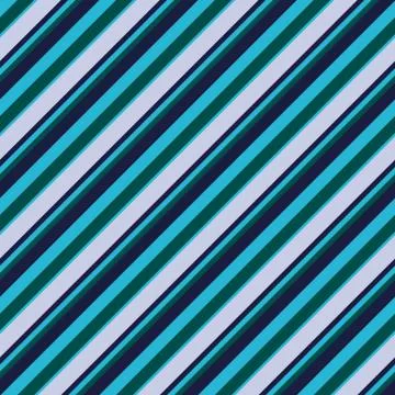 Retro stripe pattern with navy blue, white and orange diagonal parallel stripe Stock Illustration