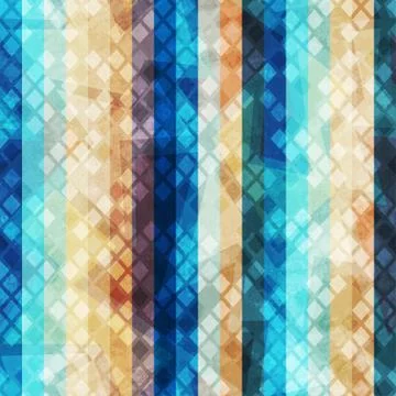 Retro stripe seamless pattern Stock Illustration