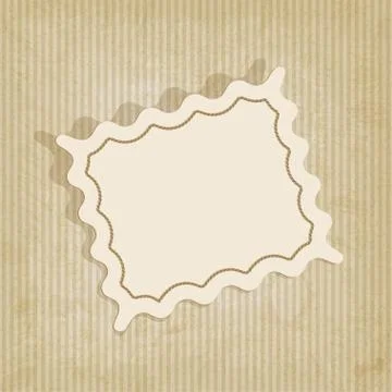 Retro striped background Illustrazione stock