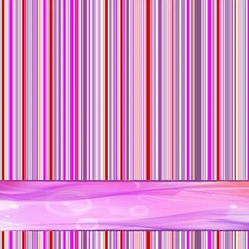 Retro striped Illustrazione stock