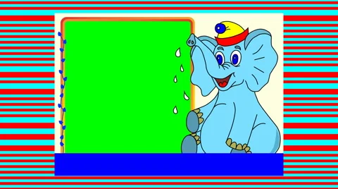 Retro style 8bit computer loader with green screen frame Stock Footage 49359421