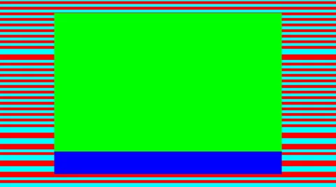 Retro style 8bit computer loader with green screen Stock Footage 53588599