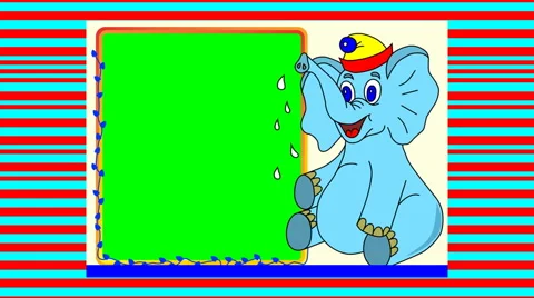 Retro style 8bit computer loader with green screen 960x540 Stock Footage 53661032