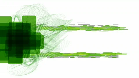 Retro style circles background loop Stock Footage 488306