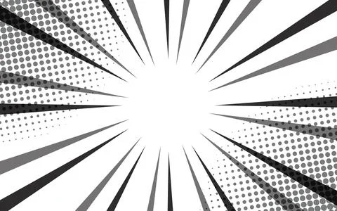 Retro style comic book texture background, halftone illustration, pop art c.. Stock Illustration