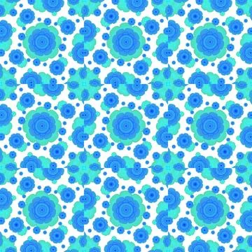  Retro Style Decorative Abstract Pattern Retro fancy abstract geometric mo... Foto stock