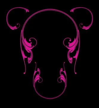 Retro style design elements. Calligraphic elements. Decorations in design 스톡 사진