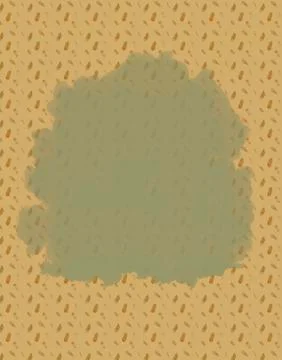 Retro style format. Feathers pattern. Splash. Vintage background. Old paper Stock Illustration