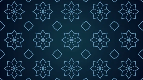 Retro style Mandala design Loop animation background. Stock-Footage 91817929