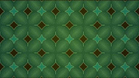 Retro style Mandala design Loop animation background. Stock-Footage 91860604