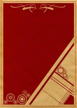 Retro style paper background. Illustrazione stock