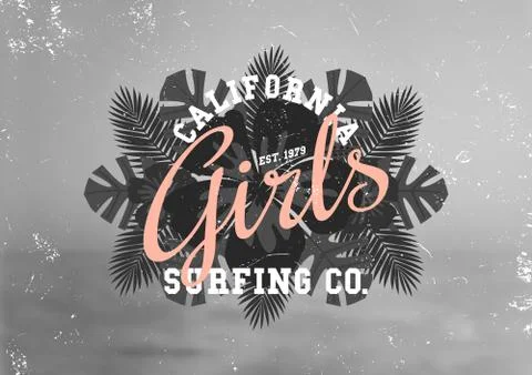 Retro Style Summer Design Illustrazione stock